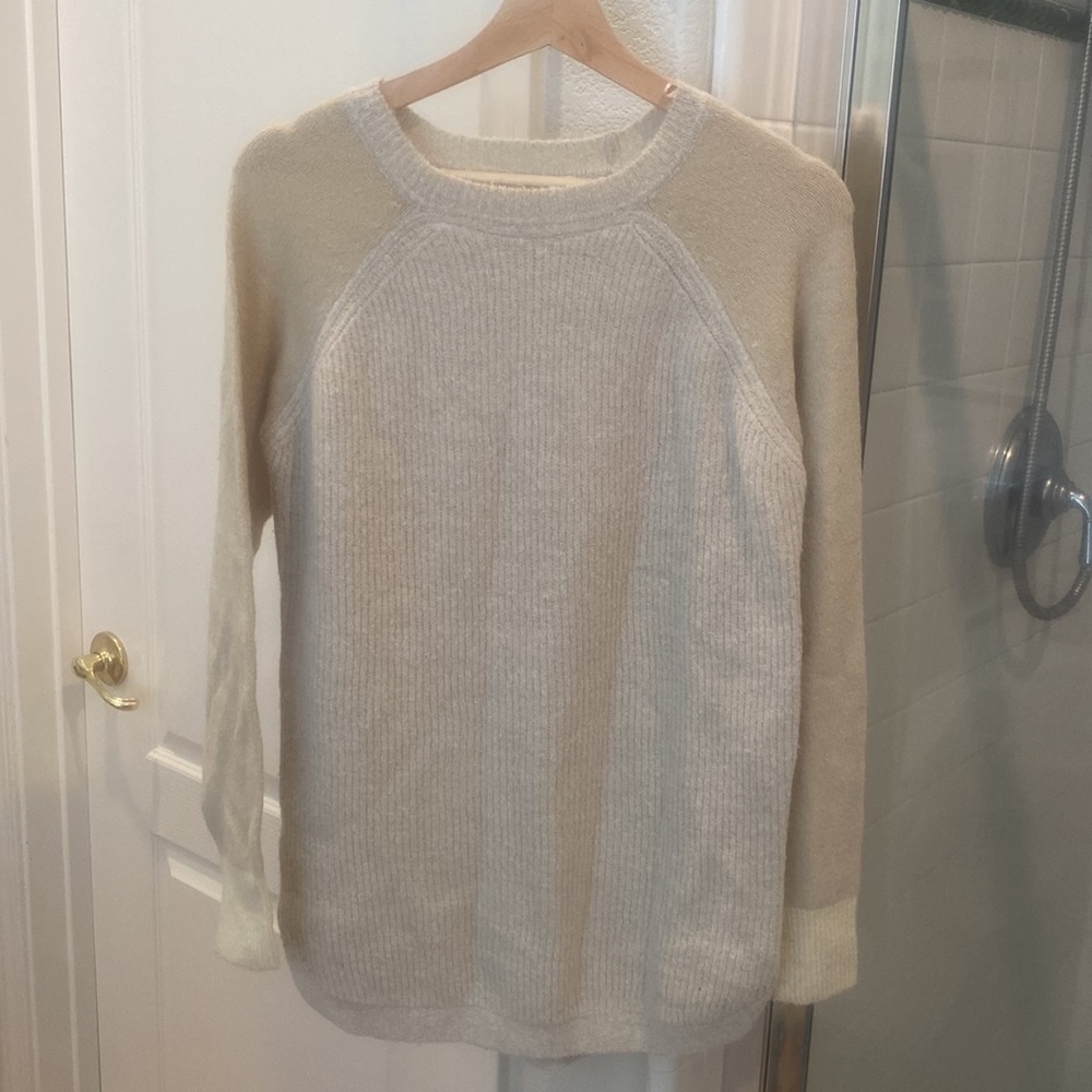 Cream sweater